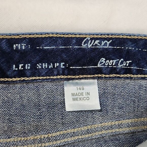 Eddie Bauer curvy womens 14 short jeans - Picture 11 of 15